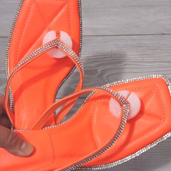 (15-2503) Camssoo Women's Sandals  Open Toe Sz 37 (6.5) - Picture 5 of 11